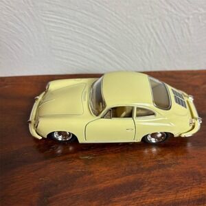 Kinsmart Porsche 356 B Carrera 2 1:32 Diecast Model‎ Toy Car Cream